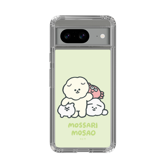 Slim Protection Case［ Mossari Mosao - Everyone Together - Green ］