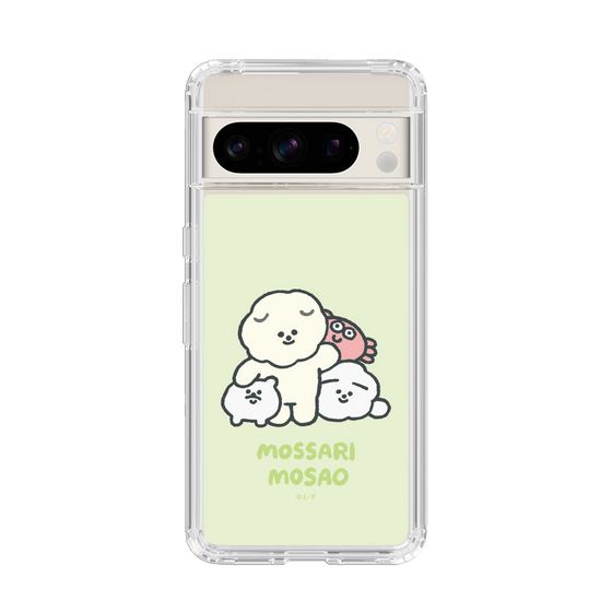 Slim Protection Case［ Mossari Mosao - Everyone Together - Green ］