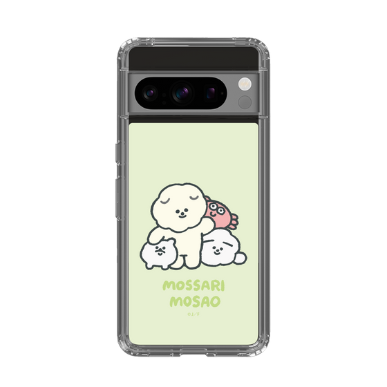 Slim Protection Case［ Mossari Mosao - Everyone Together - Green ］