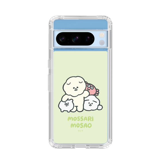 Slim Protection Case［ Mossari Mosao - Everyone Together - Green ］