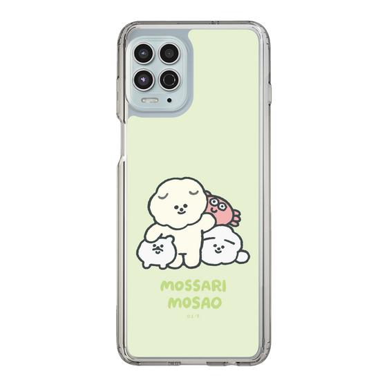 Slim Protection Case［ Mossari Mosao - Everyone Together - Green ］