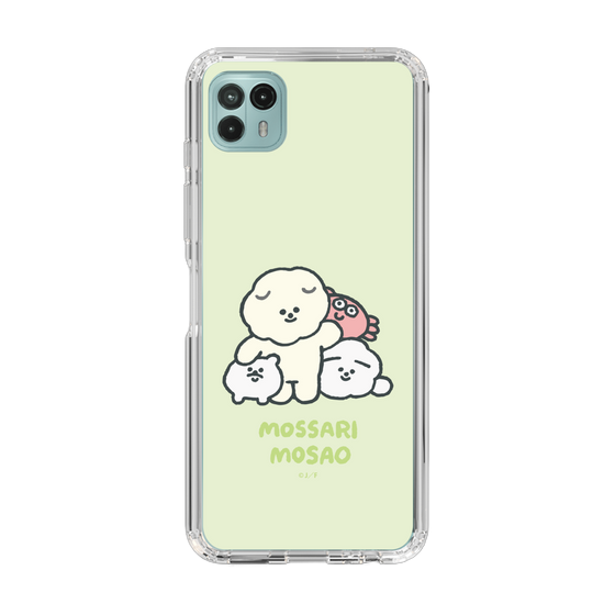 Slim Protection Case［ Mossari Mosao - Everyone Together - Green ］