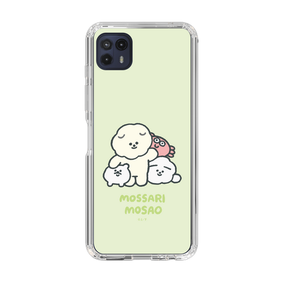 Slim Protection Case［ Mossari Mosao - Everyone Together - Green ］