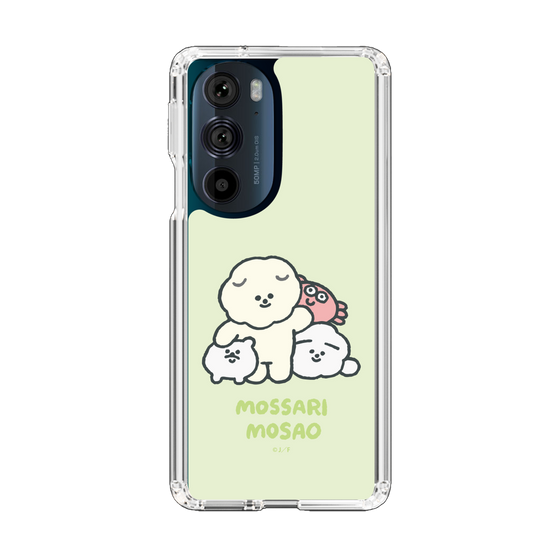 Slim Protection Case［ Mossari Mosao - Everyone Together - Green ］