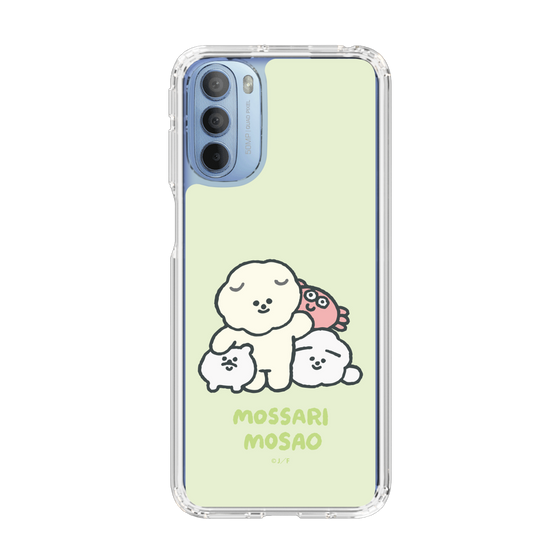 Slim Protection Case［ Mossari Mosao - Everyone Together - Green ］