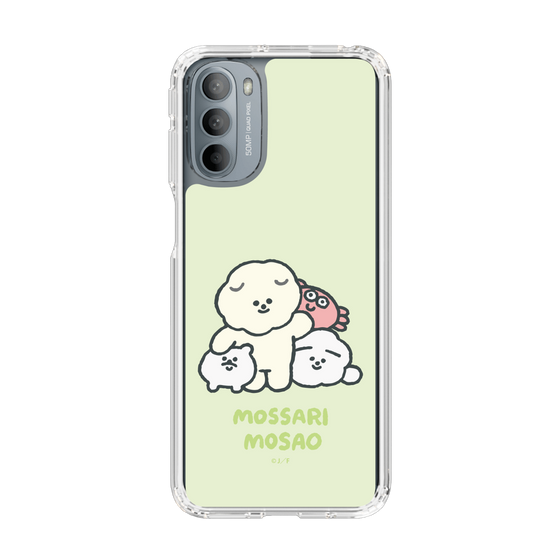 Slim Protection Case［ Mossari Mosao - Everyone Together - Green ］