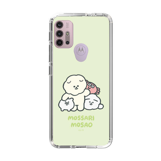 Slim Protection Case［ Mossari Mosao - Everyone Together - Green ］