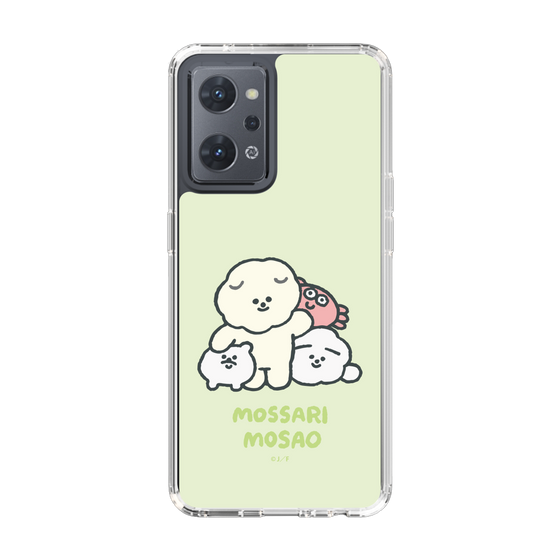 Slim Protection Case［ Mossari Mosao - Everyone Together - Green ］