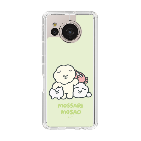 Slim Protection Case［ Mossari Mosao - Everyone Together - Green ］