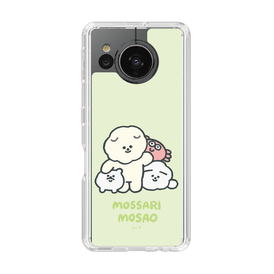 Slim Protection Case［ Mossari Mosao - Everyone Together - Green ］