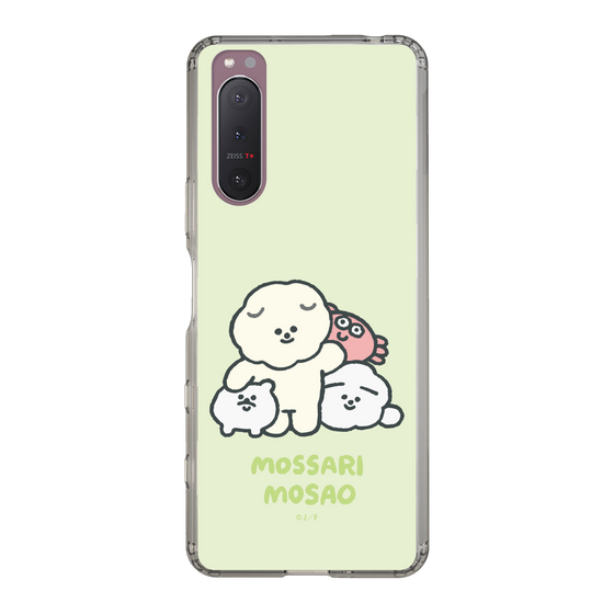 Slim Protection Case［ Mossari Mosao - Everyone Together - Green ］