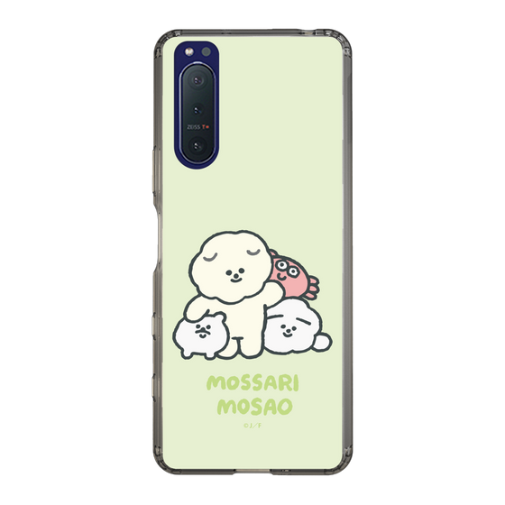 Slim Protection Case［ Mossari Mosao - Everyone Together - Green ］