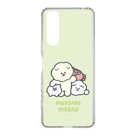 Slim Protection Case［ Mossari Mosao - Everyone Together - Green ］