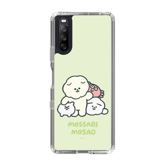 Slim Protection Case［ Mossari Mosao - Everyone Together - Green ］