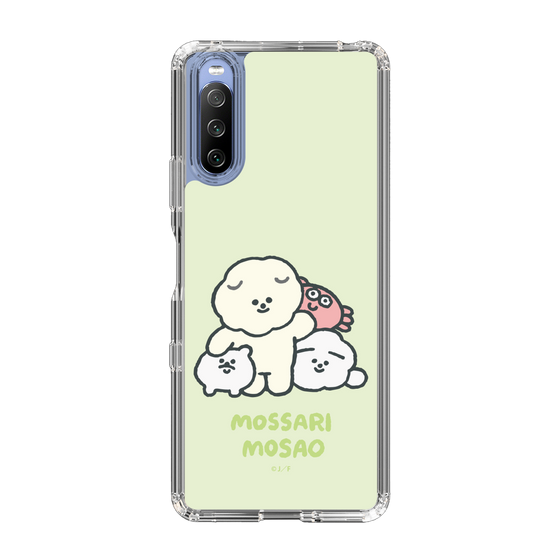 Slim Protection Case［ Mossari Mosao - Everyone Together - Green ］