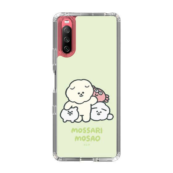 Slim Protection Case［ Mossari Mosao - Everyone Together - Green ］