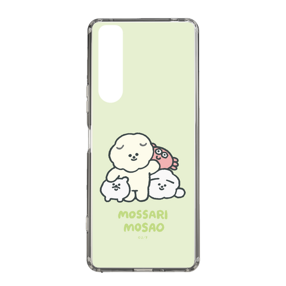 Slim Protection Case［ Mossari Mosao - Everyone Together - Green ］