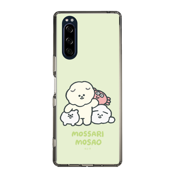 Slim Protection Case［ Mossari Mosao - Everyone Together - Green ］