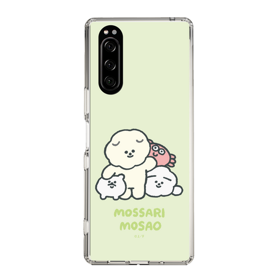 Slim Protection Case［ Mossari Mosao - Everyone Together - Green ］