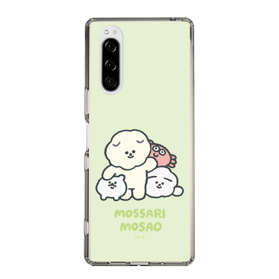 Slim Protection Case［ Mossari Mosao - Everyone Together - Green ］