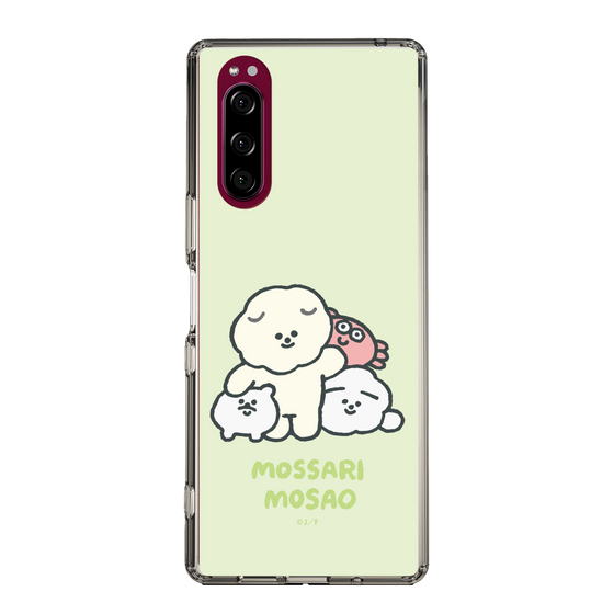 Slim Protection Case［ Mossari Mosao - Everyone Together - Green ］