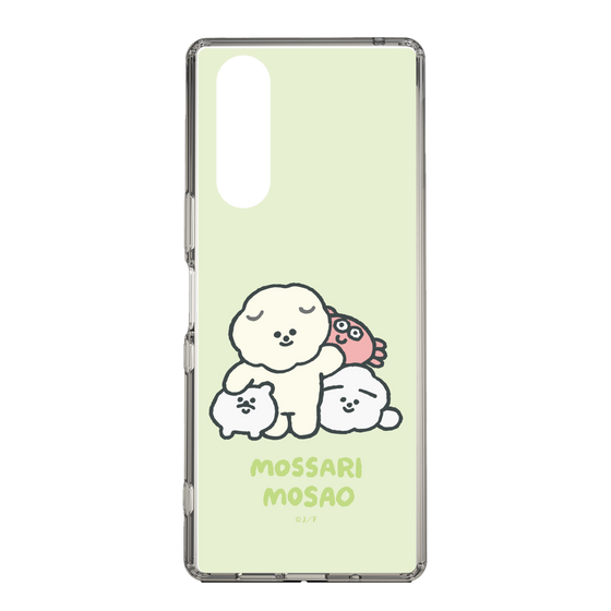 Slim Protection Case［ Mossari Mosao - Everyone Together - Green ］