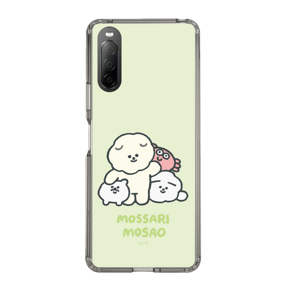 Slim Protection Case［ Mossari Mosao - Everyone Together - Green ］