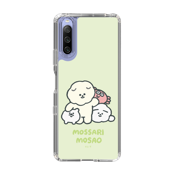 Slim Protection Case［ Mossari Mosao - Everyone Together - Green ］