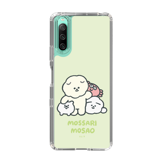 Slim Protection Case［ Mossari Mosao - Everyone Together - Green ］