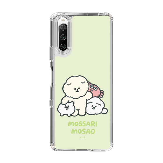 Slim Protection Case［ Mossari Mosao - Everyone Together - Green ］