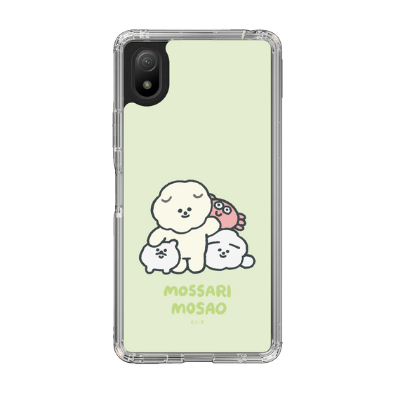Slim Protection Case［ Mossari Mosao - Everyone Together - Green ］