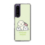 Slim Protection Case［ Mossari Mosao - Everyone Together - Green ］