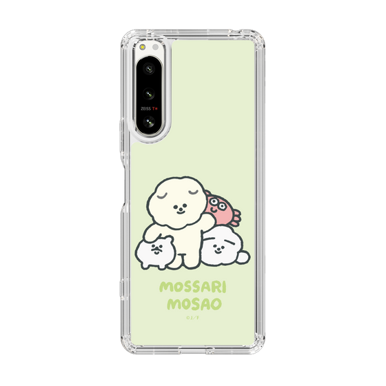 Slim Protection Case［ Mossari Mosao - Everyone Together - Green ］