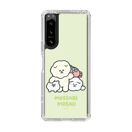 Slim Protection Case［ Mossari Mosao - Everyone Together - Green ］