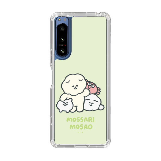 Slim Protection Case［ Mossari Mosao - Everyone Together - Green ］