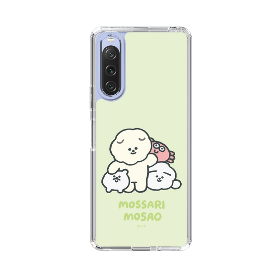 Slim Protection Case［ Mossari Mosao - Everyone Together - Green ］