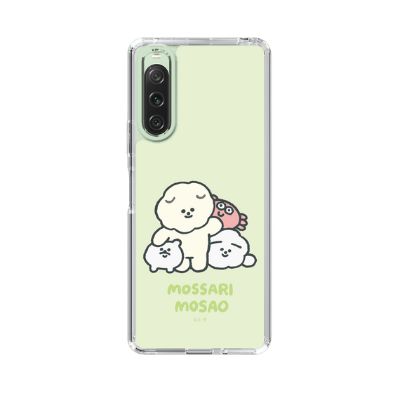Slim Protection Case［ Mossari Mosao - Everyone Together - Green ］
