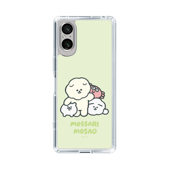 Slim Protection Case［ Mossari Mosao - Everyone Together - Green ］