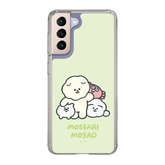 Slim Protection Case［ Mossari Mosao - Everyone Together - Green ］