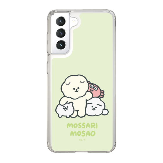Slim Protection Case［ Mossari Mosao - Everyone Together - Green ］