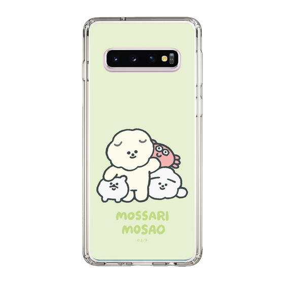 Slim Protection Case［ Mossari Mosao - Everyone Together - Green ］