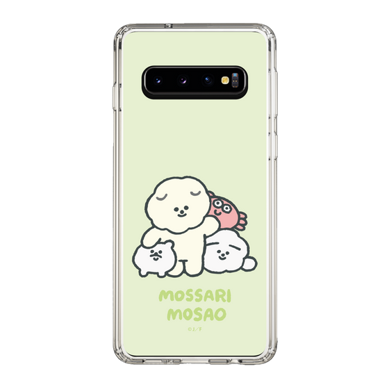 Slim Protection Case［ Mossari Mosao - Everyone Together - Green ］
