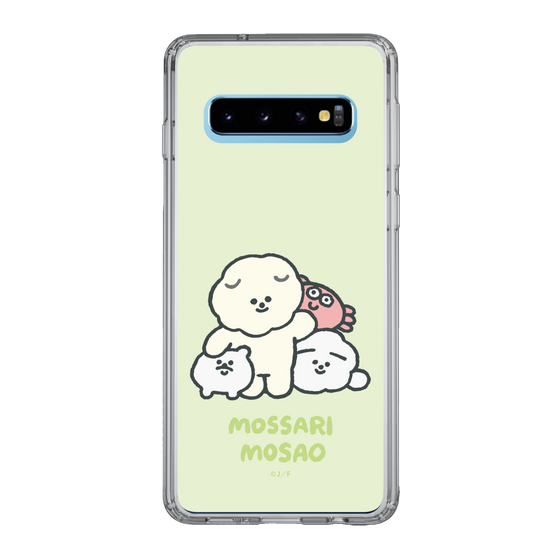 Slim Protection Case［ Mossari Mosao - Everyone Together - Green ］