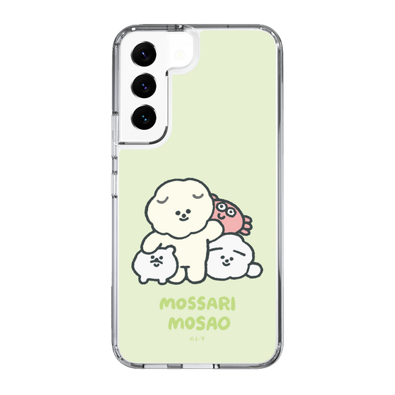 Slim Protection Case［ Mossari Mosao - Everyone Together - Green ］