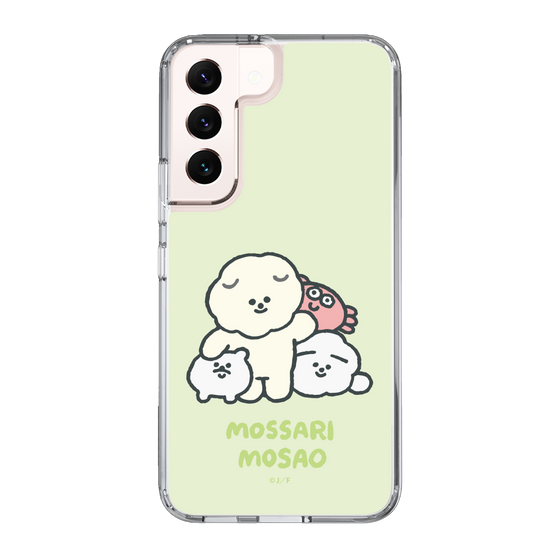 Slim Protection Case［ Mossari Mosao - Everyone Together - Green ］