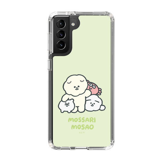 Slim Protection Case［ Mossari Mosao - Everyone Together - Green ］