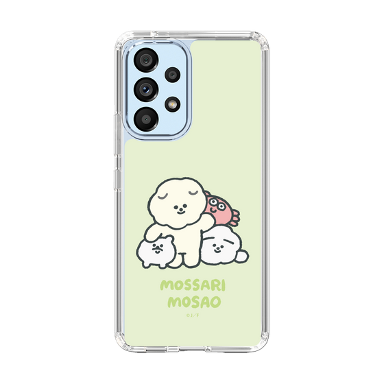 Slim Protection Case［ Mossari Mosao - Everyone Together - Green ］