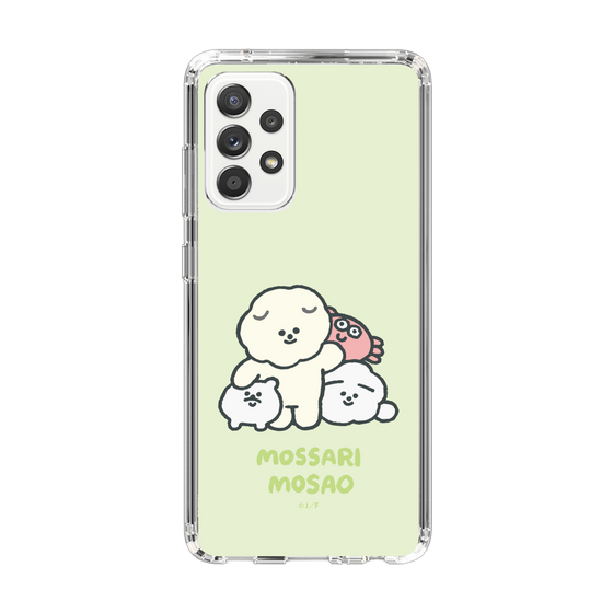 Slim Protection Case［ Mossari Mosao - Everyone Together - Green ］