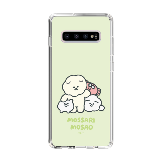 Slim Protection Case［ Mossari Mosao - Everyone Together - Green ］