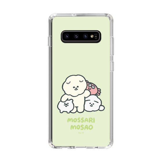 Slim Protection Case［ Mossari Mosao - Everyone Together - Green ］